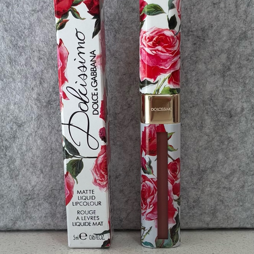 LE Dolce & Gabbana Matte Liquid Lip Colour~Caramel #2. NIB